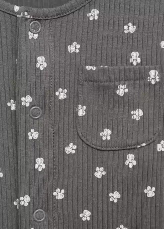 Pigiama con body stampato