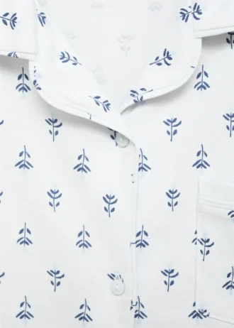 Pigiama con stampa floreale