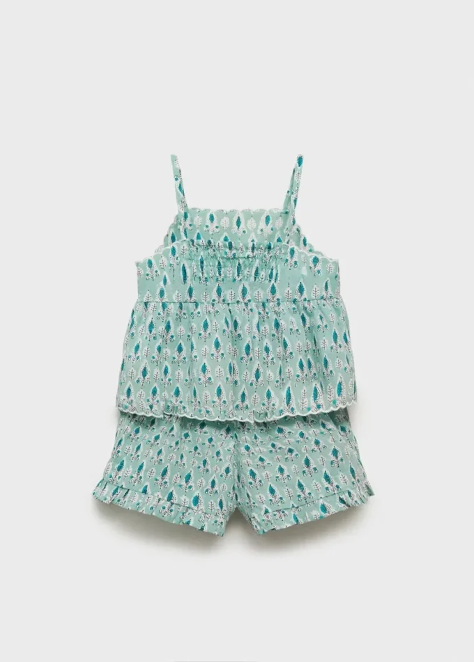 Pigiama corto stampato Pigiama corto stampato