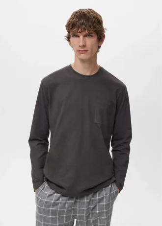 Pigiama in cotone a quadri