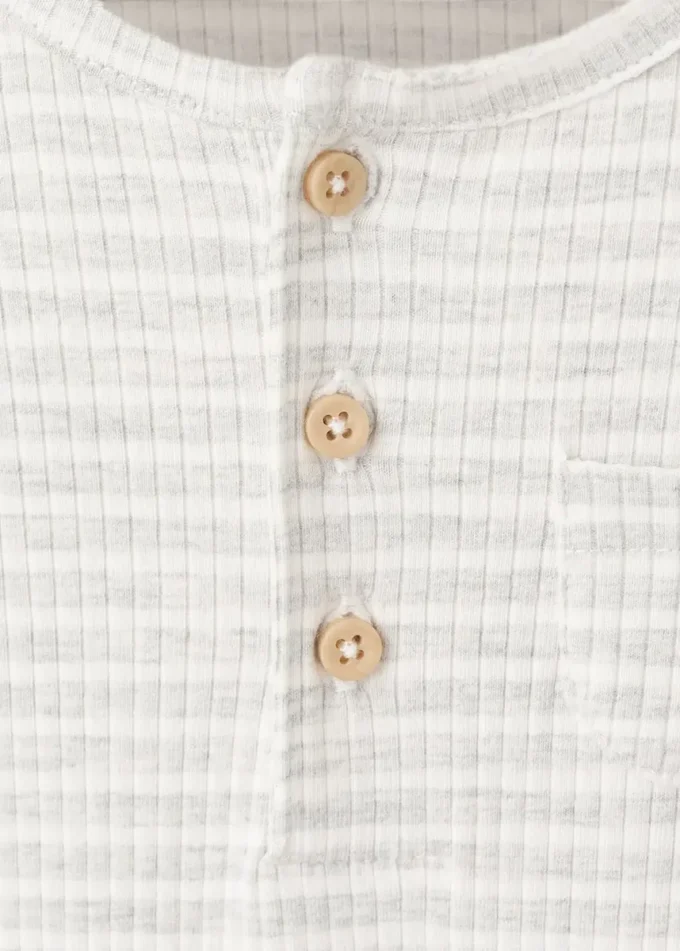 Pigiama intero a righe Pigiama intero a righe