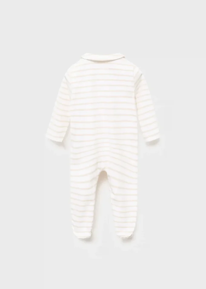 Pigiama intero a righe Pigiama intero a righe