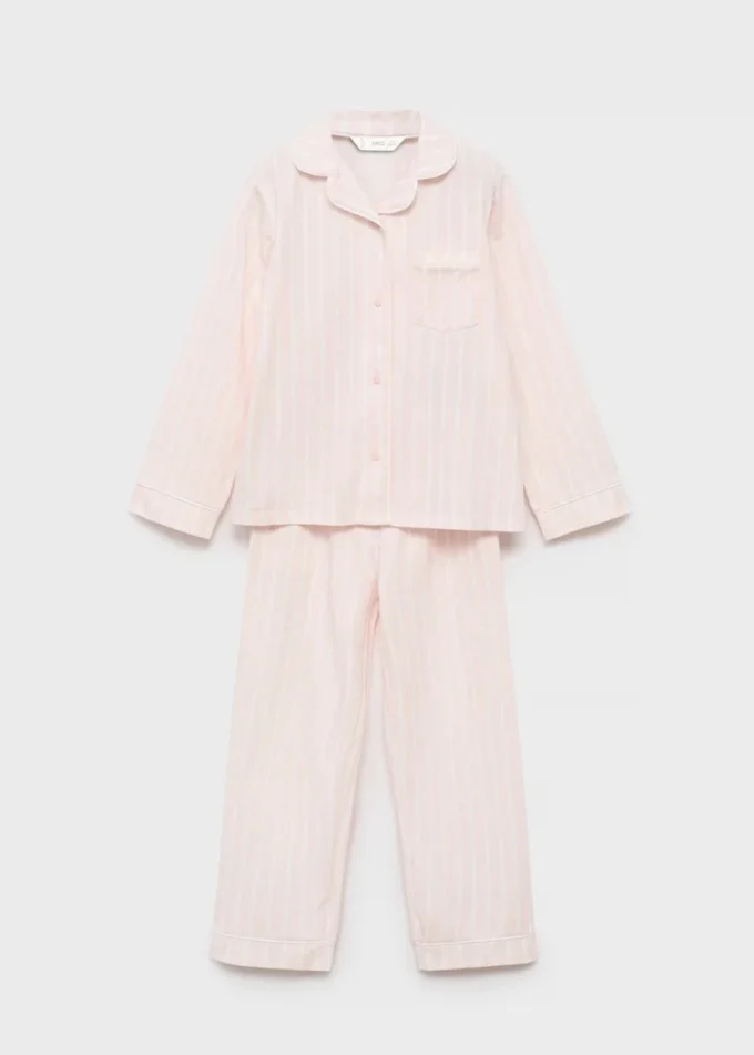 Pigiama lungo a righe Pigiama lungo a righe