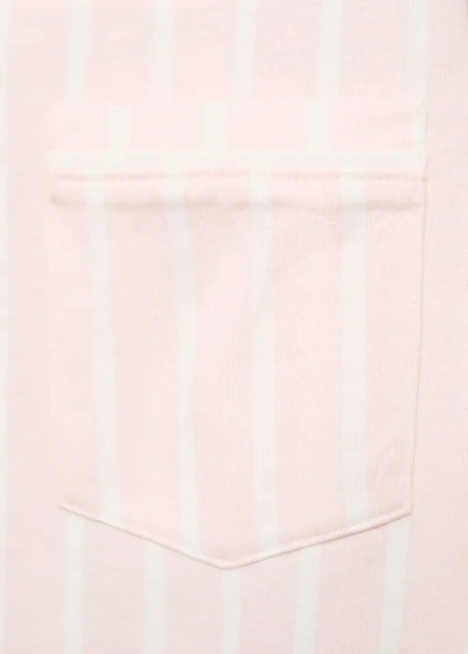 Pigiama lungo a righe Pigiama lungo a righe