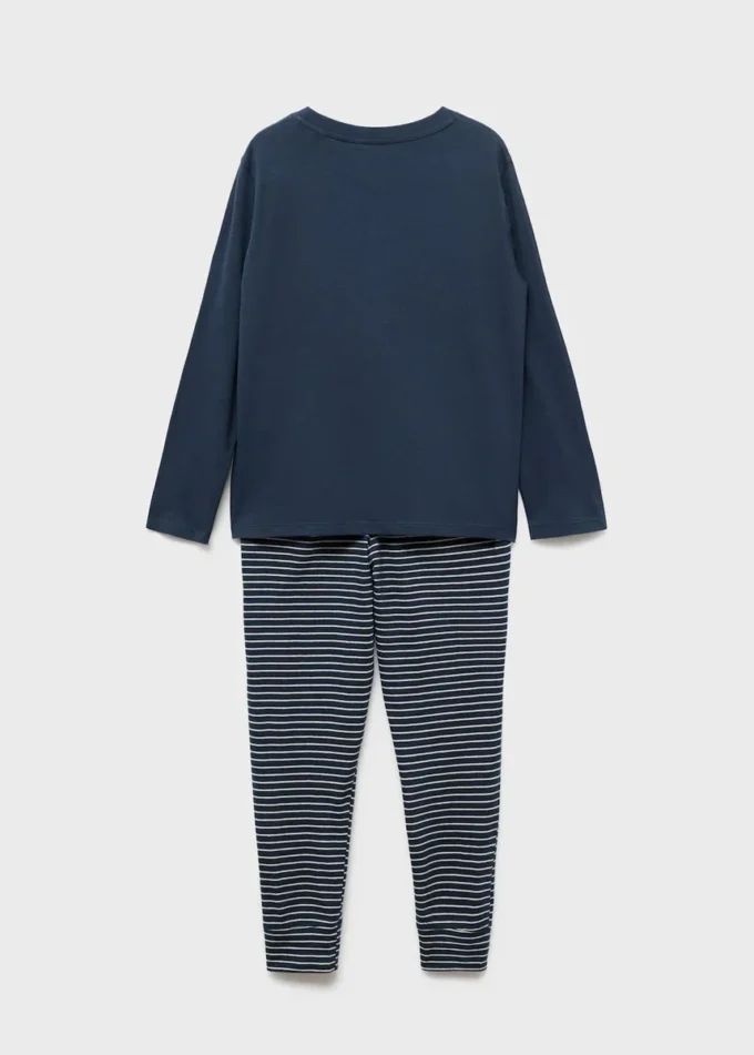 Pigiama lungo a righe Pigiama lungo a righe