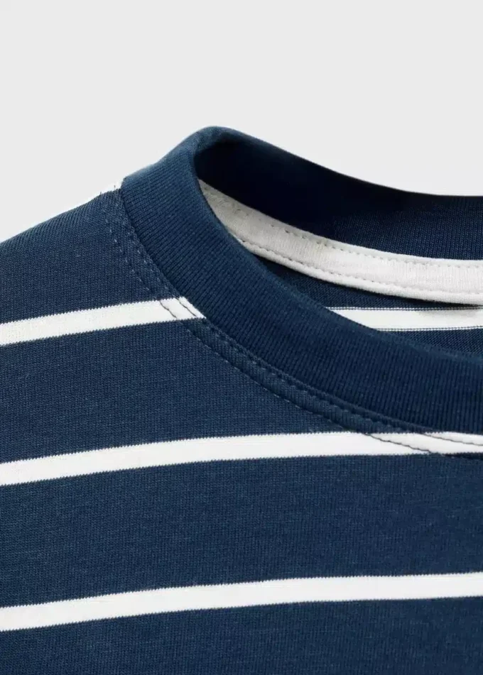 Pigiama lungo a righe