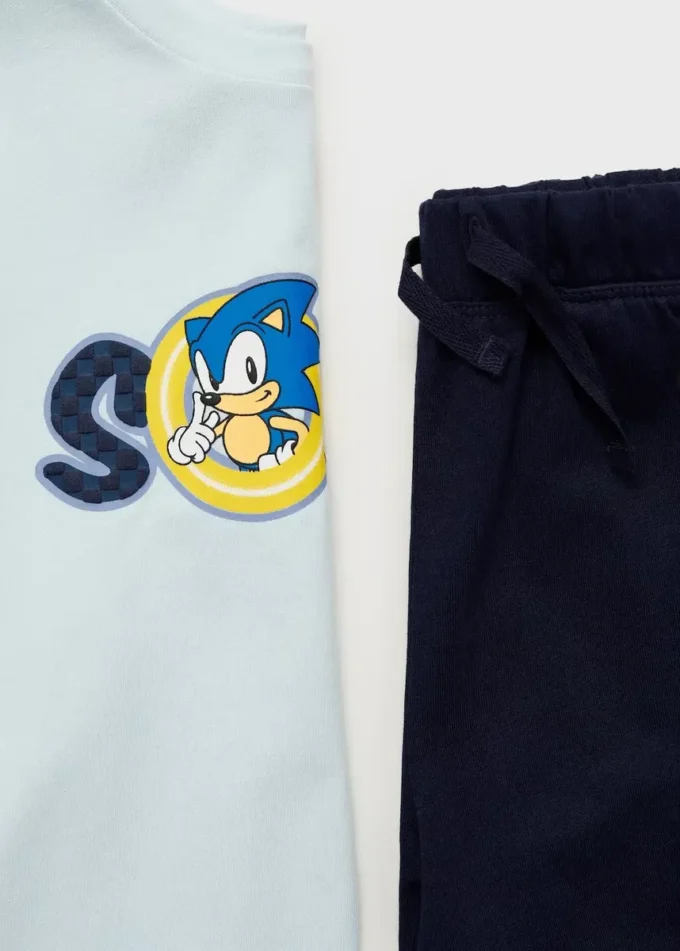 Pigiama lungo Sonic