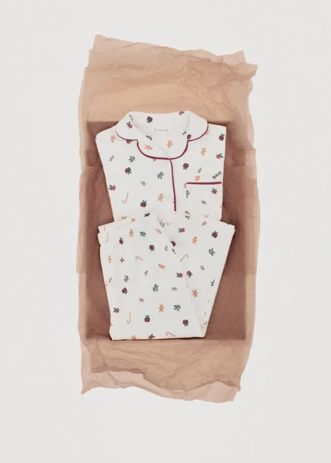 Pigiama lungo stampato Pigiama lungo stampato