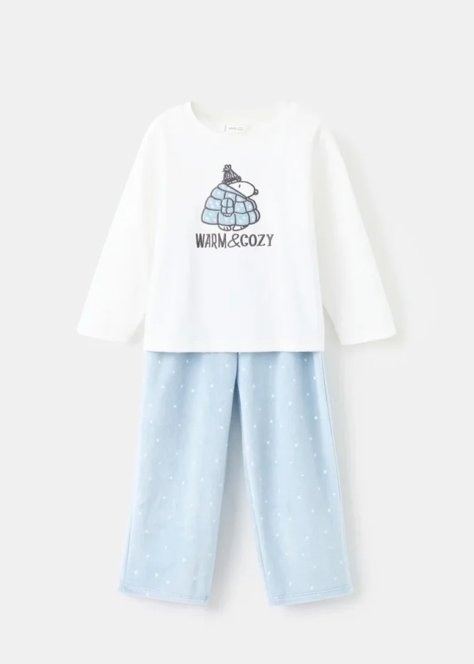 Pigiama lungo stampato Pigiama lungo stampato