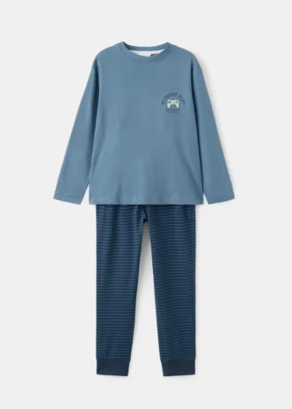 Pigiama lungo stampato