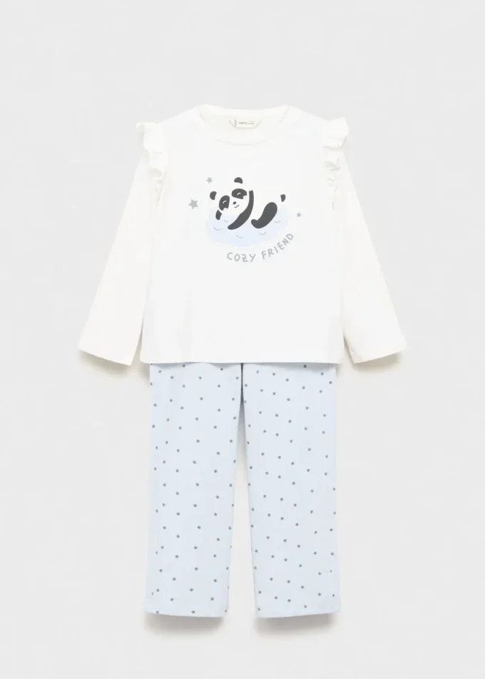 Pigiama lungo stampato Pigiama lungo stampato