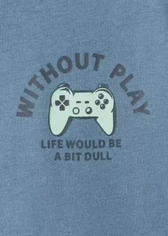 Pigiama lungo stampato