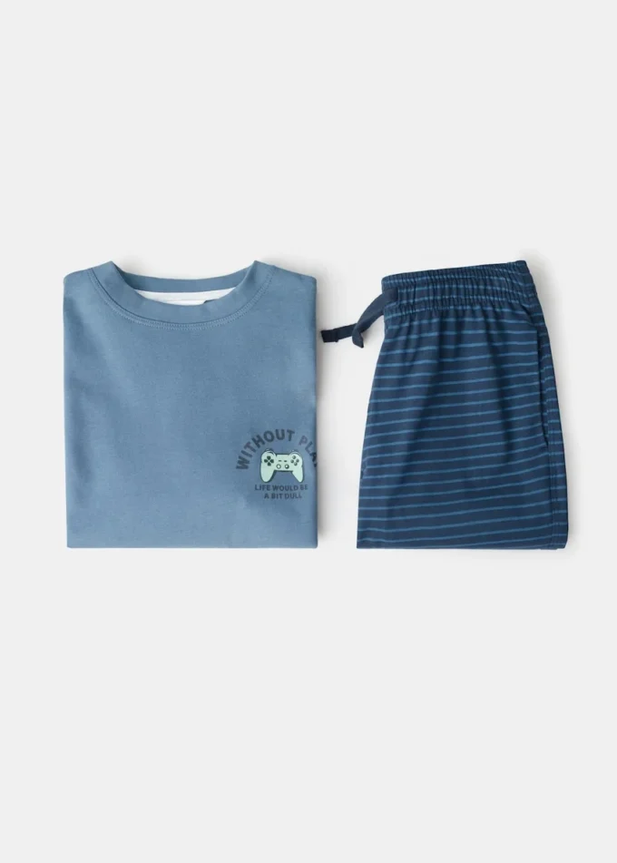 Pigiama lungo stampato Pigiama lungo stampato