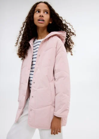 Piumino con cappuccio