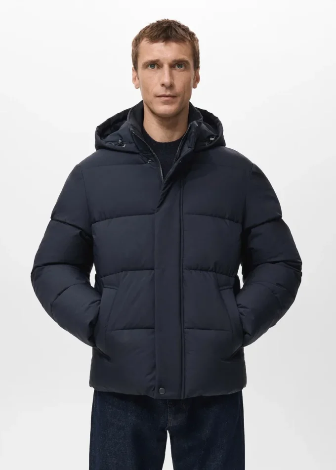 Piumino corto idrorepellente Piumino corto idrorepellente