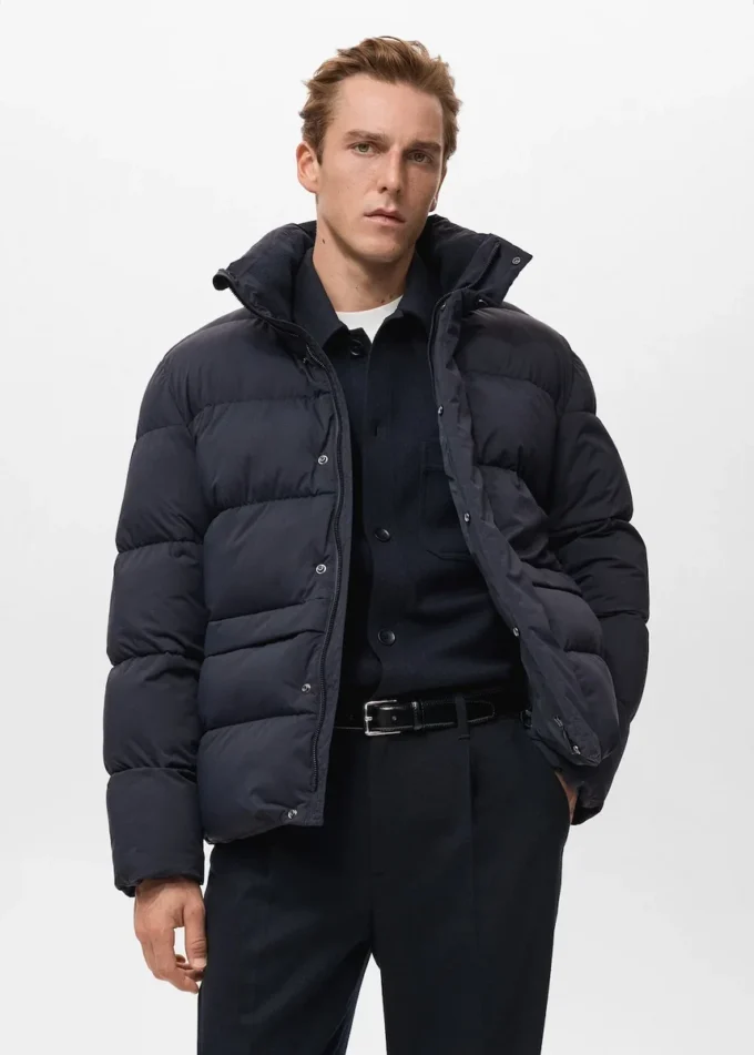 Piumino corto idrorepellente Piumino corto idrorepellente