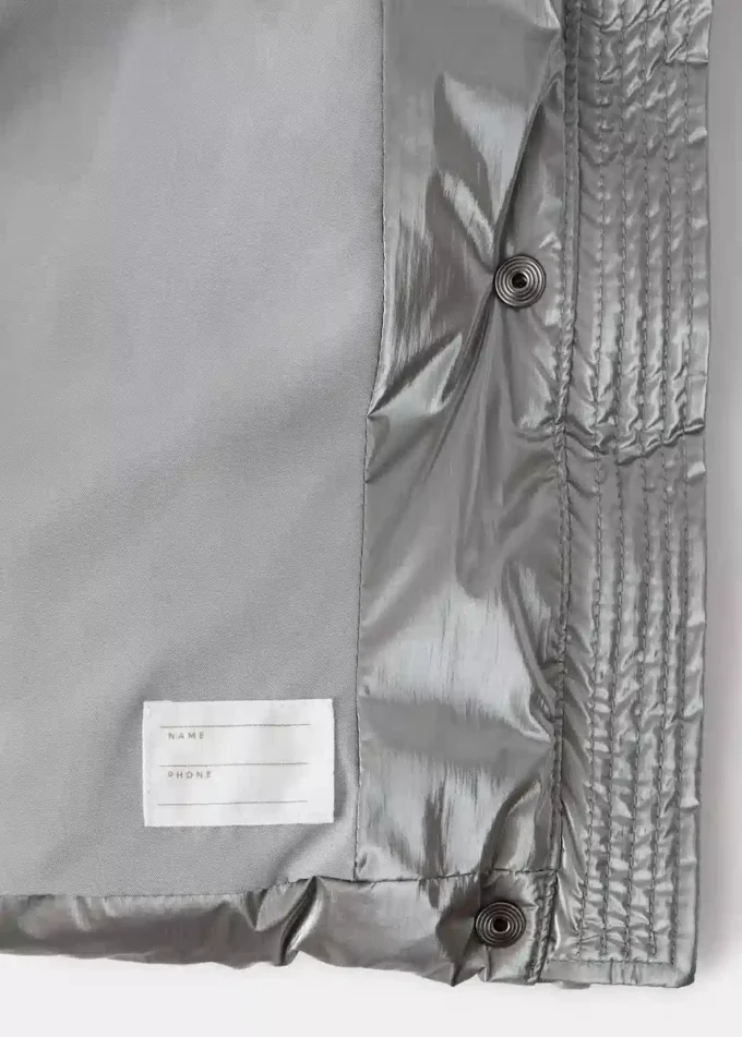 Piumino metallizzato Piumino metallizzato