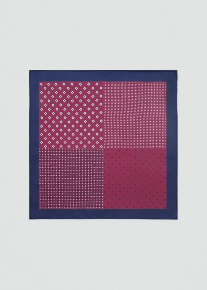 Pochette in 100% seta