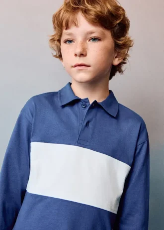 Polo in cotone stampato Polo in cotone stampato