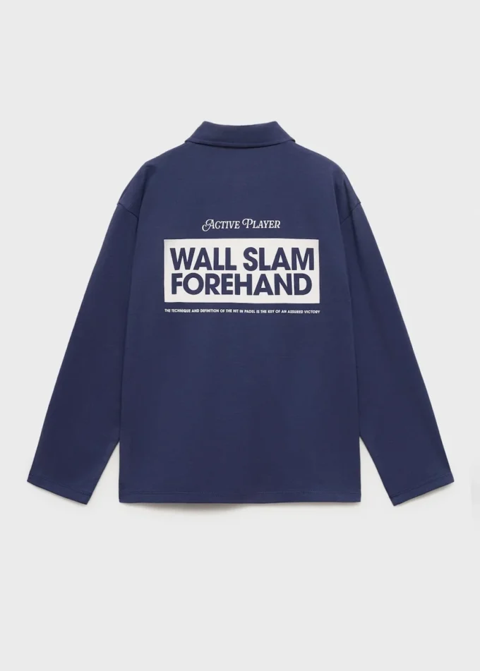 Polo in cotone stampato Polo in cotone stampato