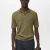 Polo in maglia a costine Polo in maglia a costine