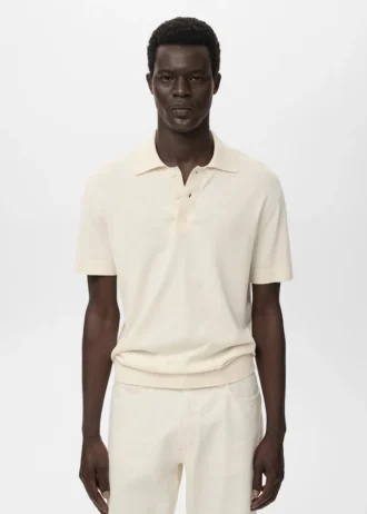 Polo in maglia di cotone Polo in maglia di cotone