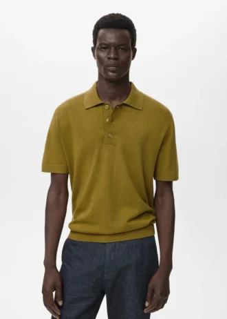 Polo in maglia di cotone Polo in maglia di cotone