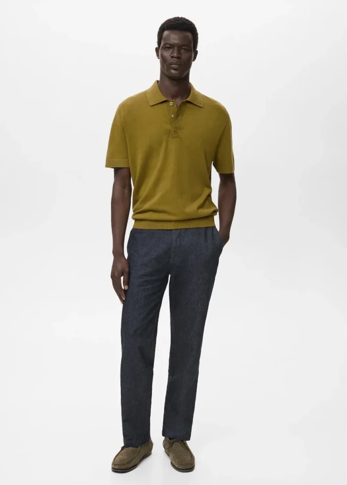 Polo in maglia di cotone Polo in maglia di cotone