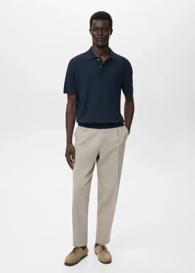 Polo in maglia di cotone Polo in maglia di cotone