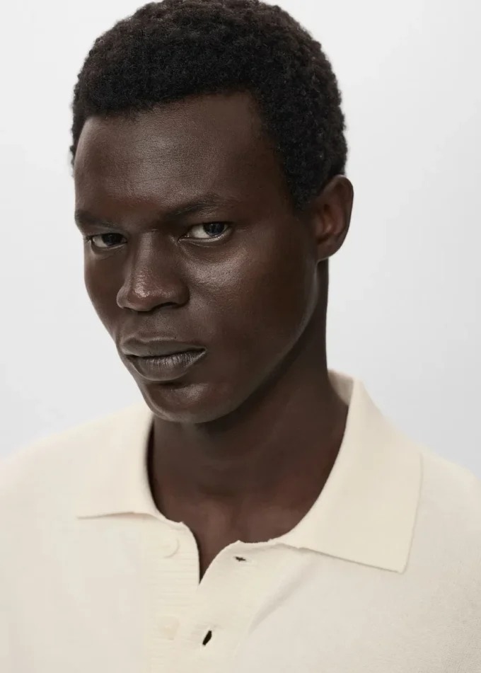 Polo in maglia di cotone Polo in maglia di cotone