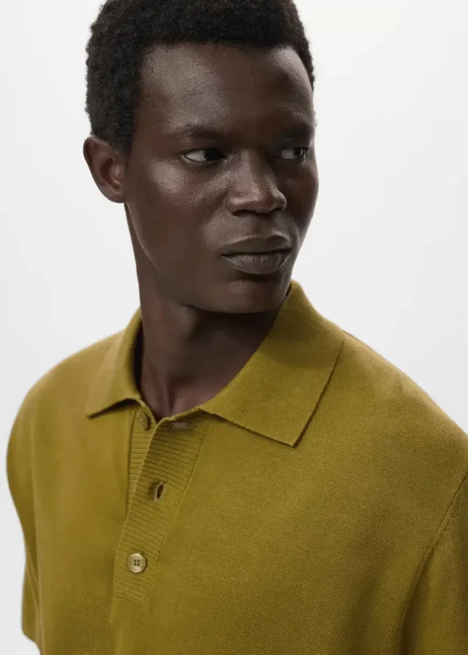 Polo in maglia di cotone Polo in maglia di cotone