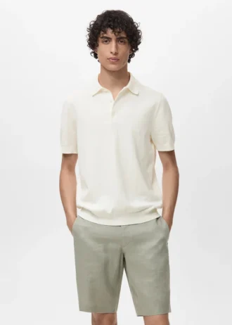 Polo in maglia fine 100% cotone Polo in maglia fine 100% cotone