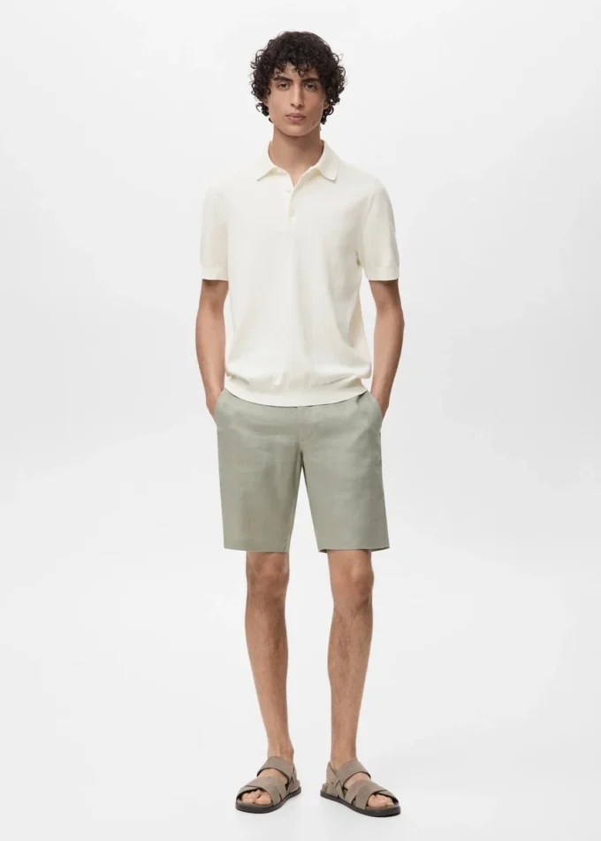 Polo in maglia fine 100% cotone Polo in maglia fine 100% cotone