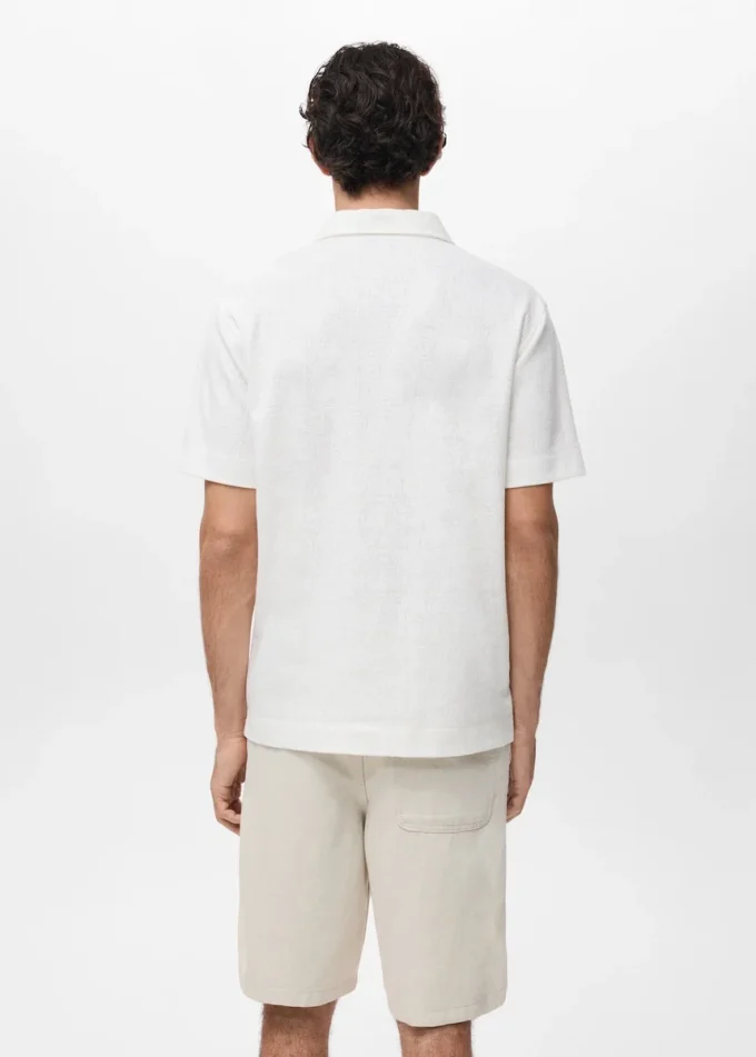 Polo in maglia strutturata Polo in maglia strutturata