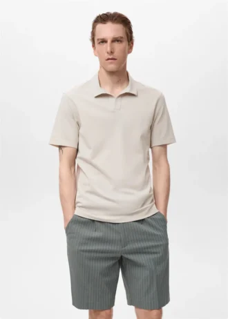 Polo in piqué di cotone