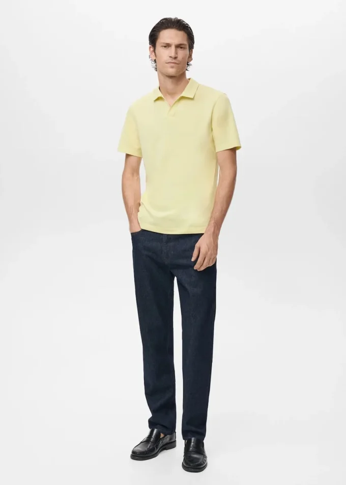 Polo in piqué di cotone Polo in piqué di cotone