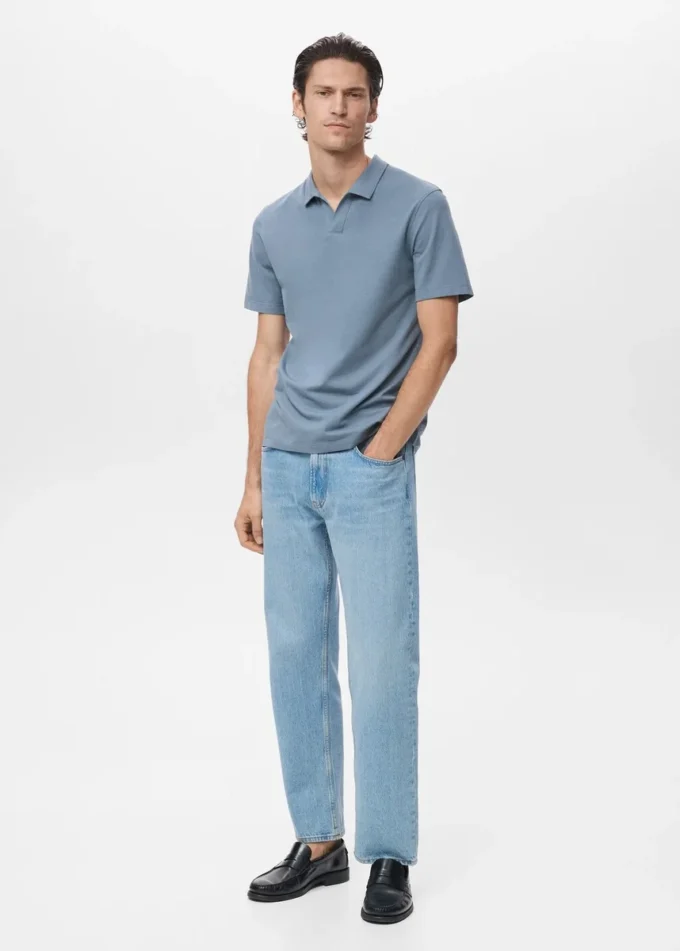 Polo in piqué di cotone Polo in piqué di cotone