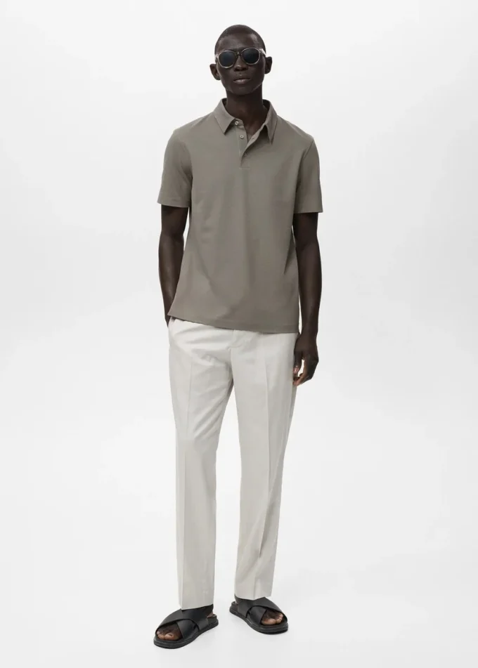 Polo in piqué di cotone Polo in piqué di cotone