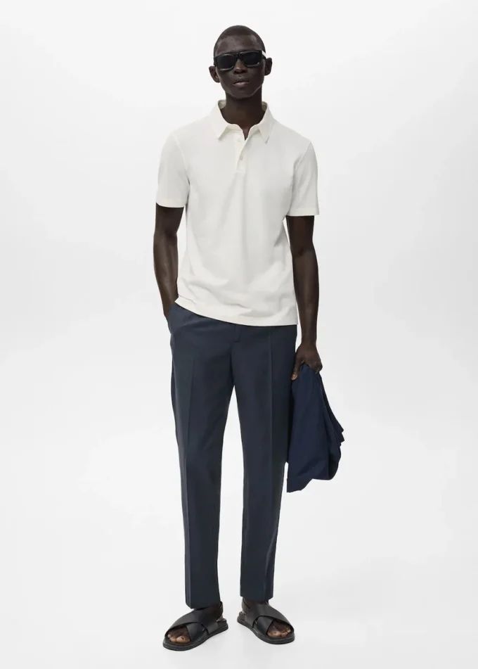Polo in piqué di cotone Polo in piqué di cotone