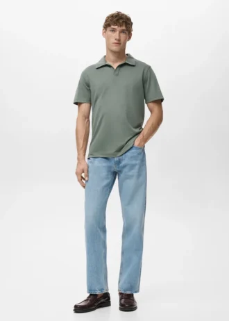 Polo in piqué di cotone