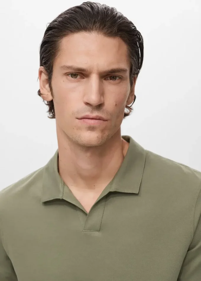 Polo in piqué di cotone Polo in piqué di cotone