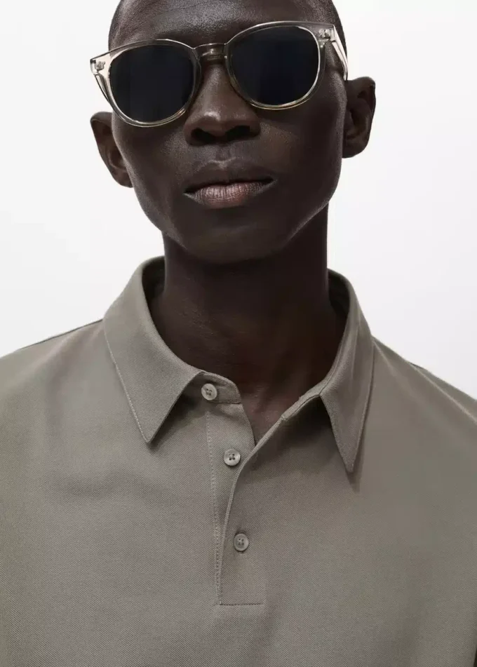 Polo in piqué di cotone Polo in piqué di cotone