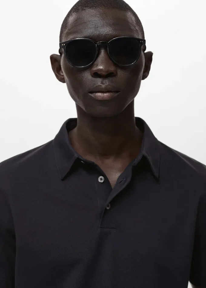 Polo in piqué di cotone Polo in piqué di cotone