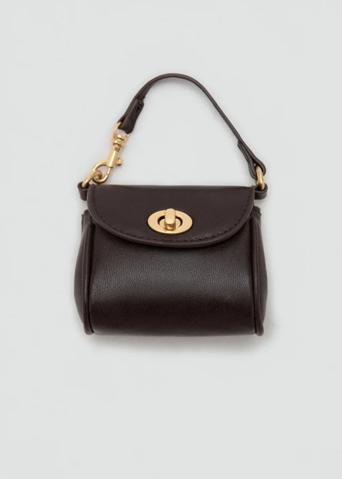 Portachiavi borsa con orsetto multi-ciondolo Portachiavi borsa con orsetto multi-ciondolo