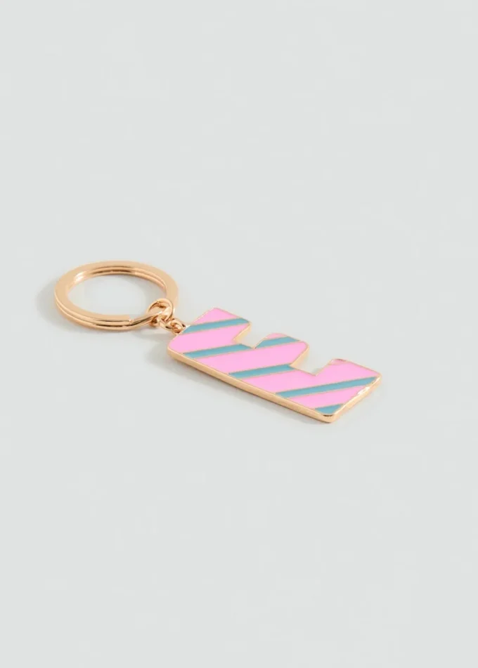 Portachiavi con iniziali