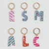 Portachiavi con iniziali