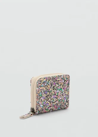 Portafoglio glitterato