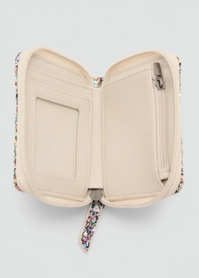 Portafoglio glitterato Portafoglio glitterato