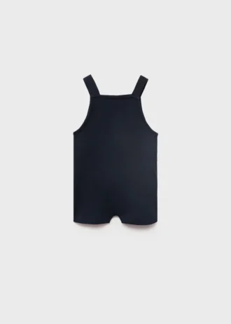 Salopette corta in cotone