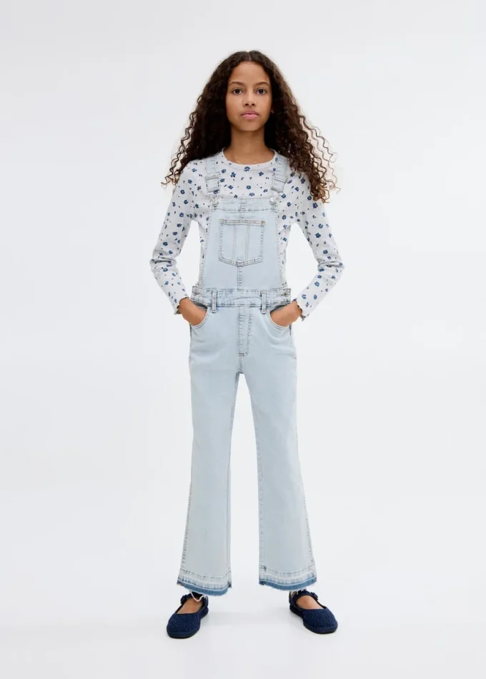 Salopette in cotone denim Salopette in cotone denim